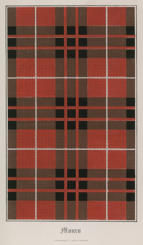 Tartan du Clan Munro - English School