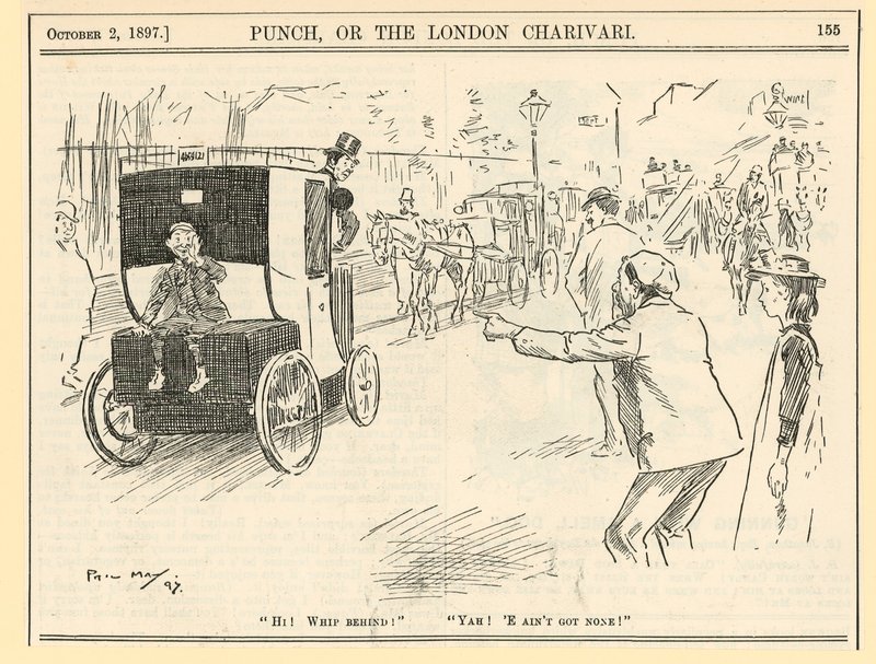 Taxis - Électriques, 1897 - English School