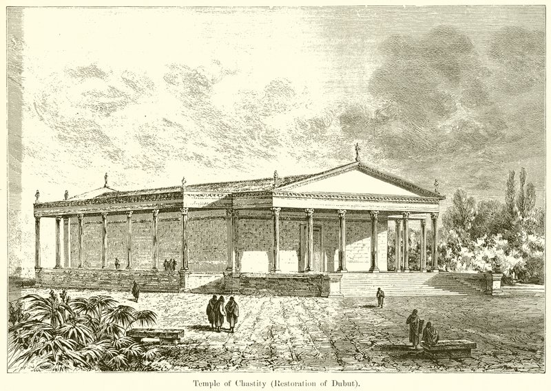 Temple de la Chasteté (restauration de Dubut) - English School