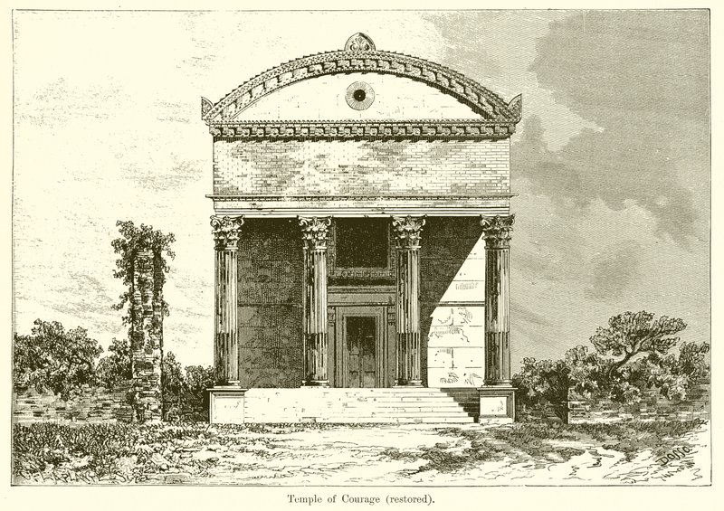 Temple du Courage (restauré) - English School