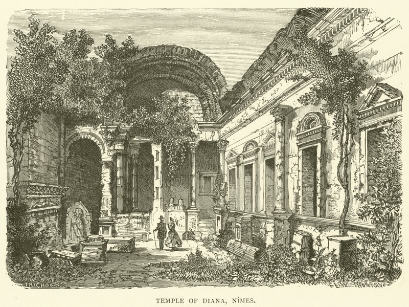 Temple de Diane, Nîmes - English School