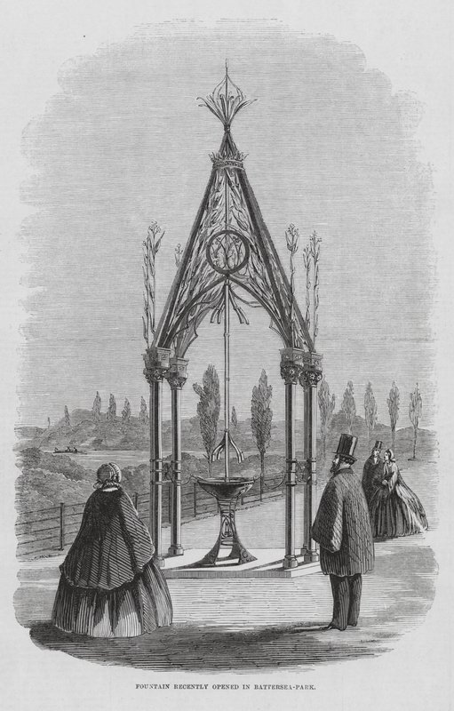 Fontaine Teulon, Battersea Park, Londres, Angleterre - English School