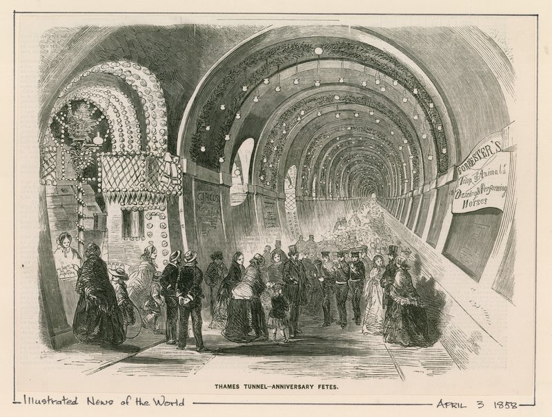 Tunnel de la Tamise - fêtes anniversaires - English School