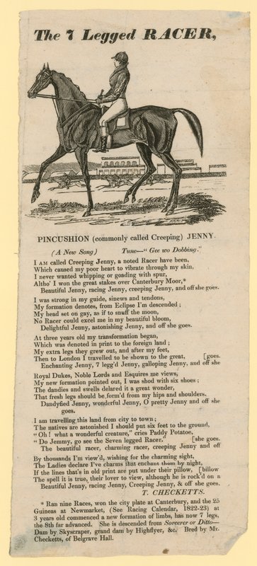 Le coureur à 7 jambes (impression) - English School