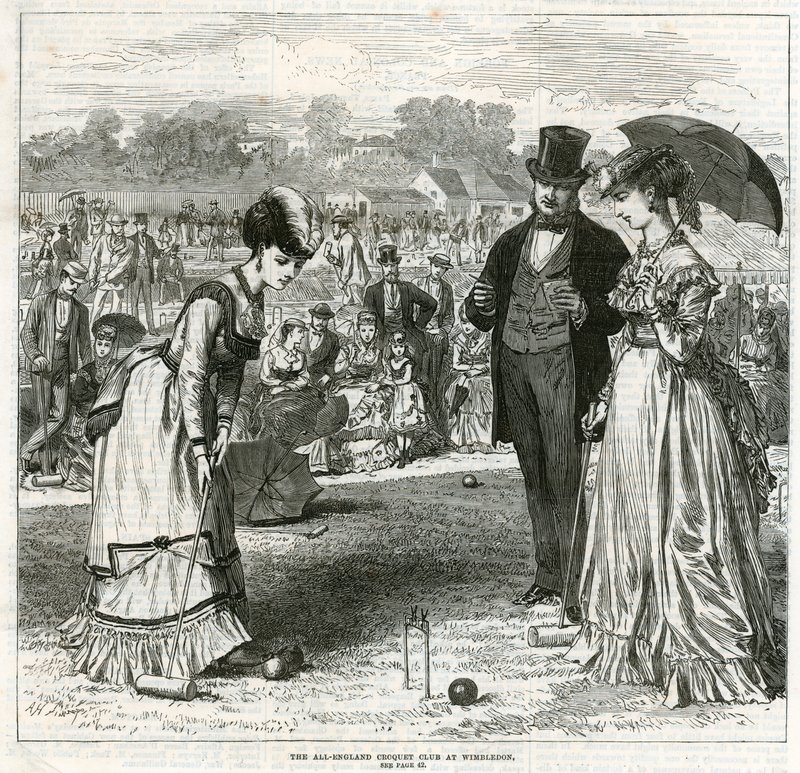 Le All-England Croquet Club à Wimbledon - English School