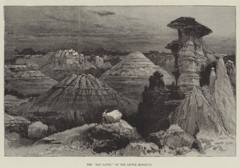 Les "Bad Lands" de la Petite Missouri - English School