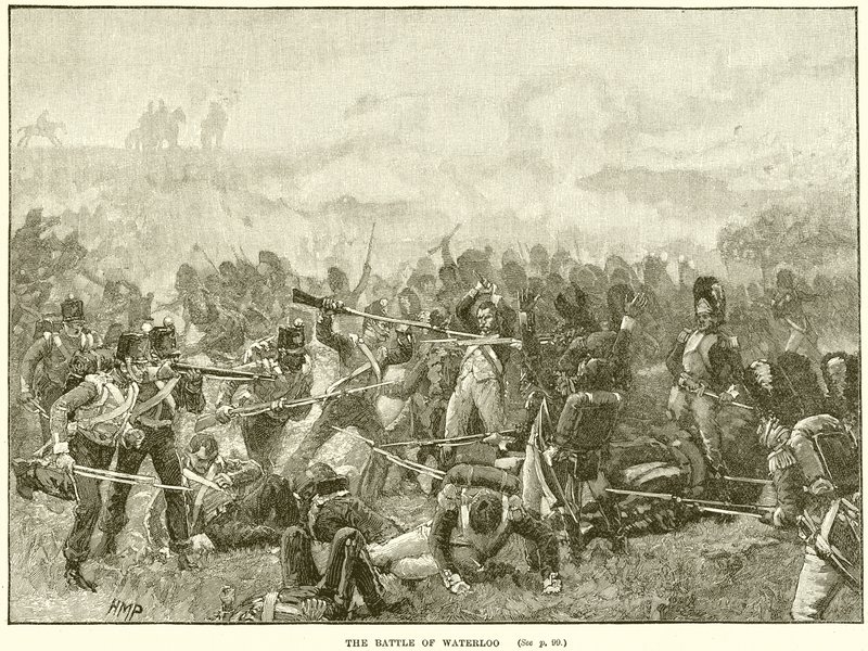La bataille de Waterloo - English School