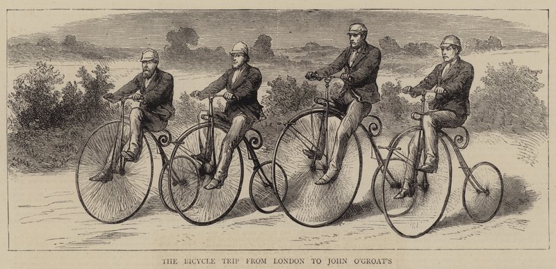 Le voyage à vélo de Londres à John o