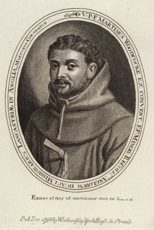 Le Bienheureux John Woodcock - English School