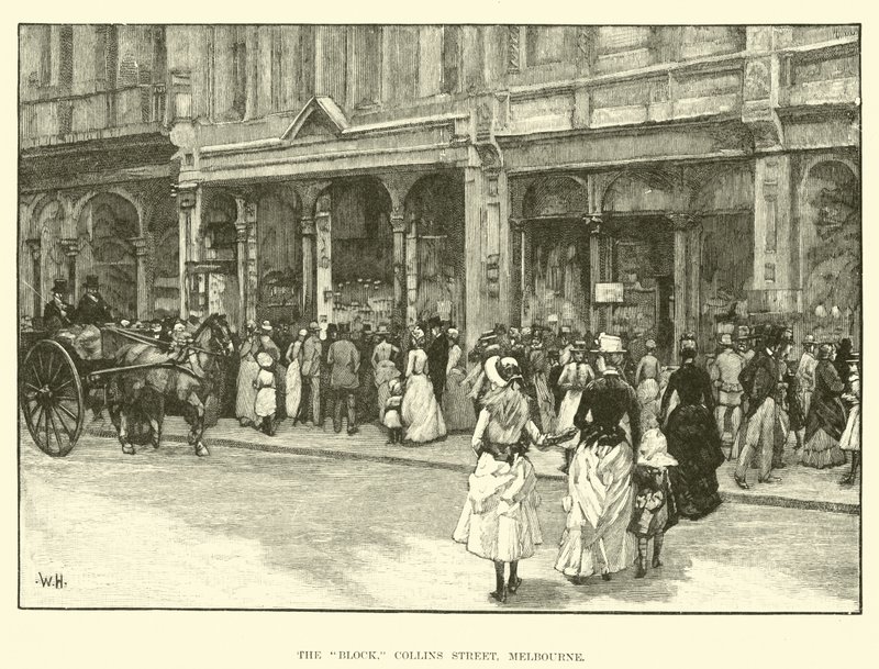 Le Bloc, rue Collins, Melbourne - English School