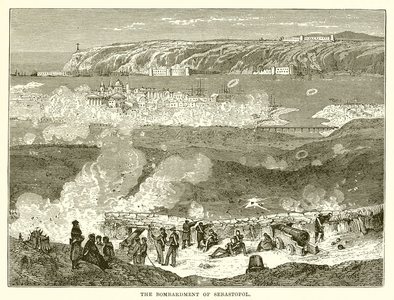Le bombardement de Sébastopol - English School