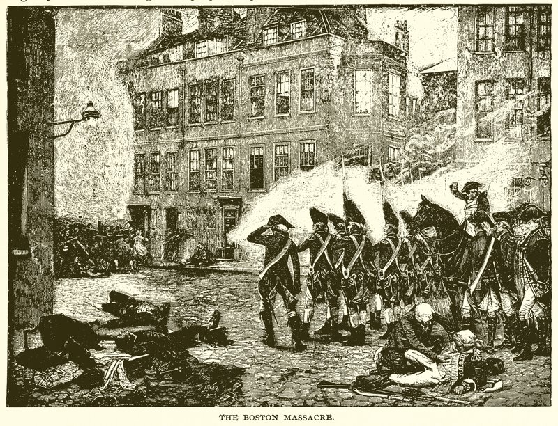 Le massacre de Boston - English School