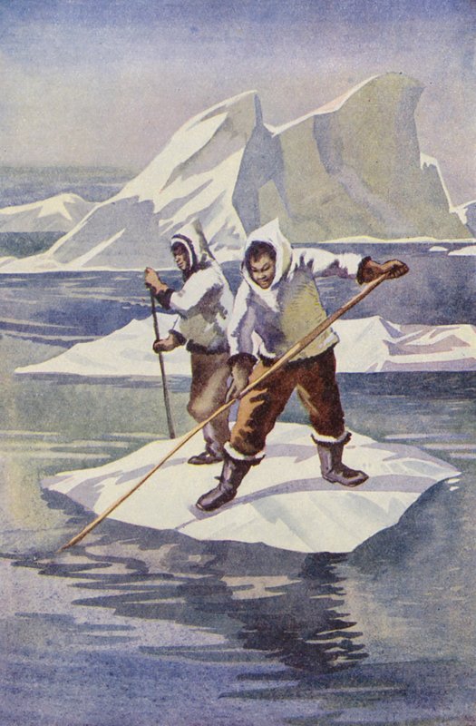 Les garçons ont fait un radeau de glace - English School