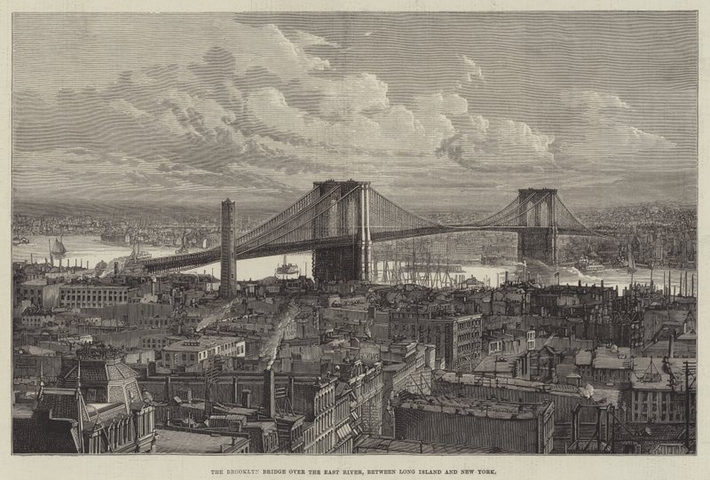 Le pont de Brooklyn sur l