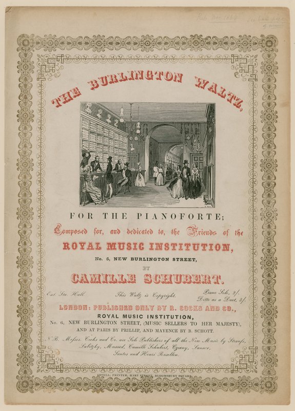 Le Burlington Waltz - English School