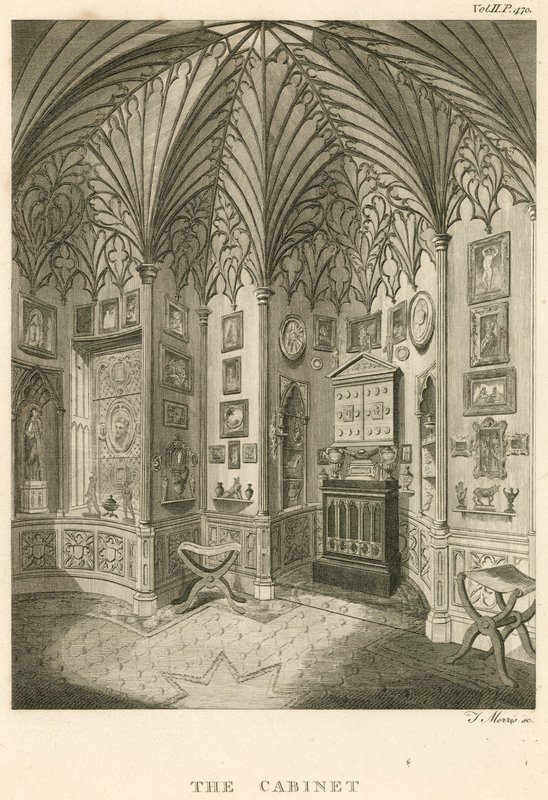 Le Cabinet à Strawberry Hill, Twickenham, Londres - English School
