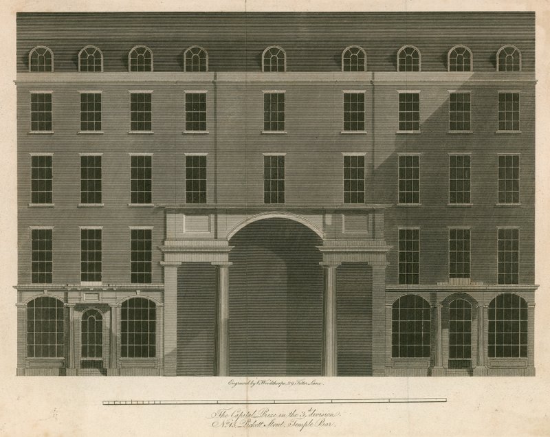 Le prix capital, 13 Pickett Street, Temple Bar, Londres - English School