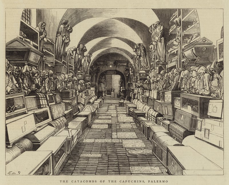 Les catacombes des Capucins, Palerme - English School