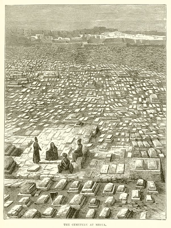Le cimetière à La Mecque - English School
