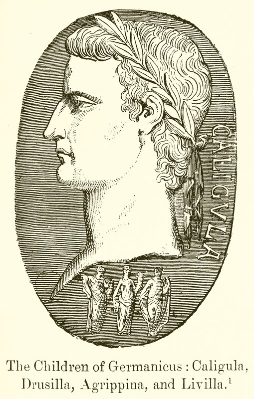 Les enfants de Germanicus : Caligula, Drusilla, Agrippine et Livilla - English School