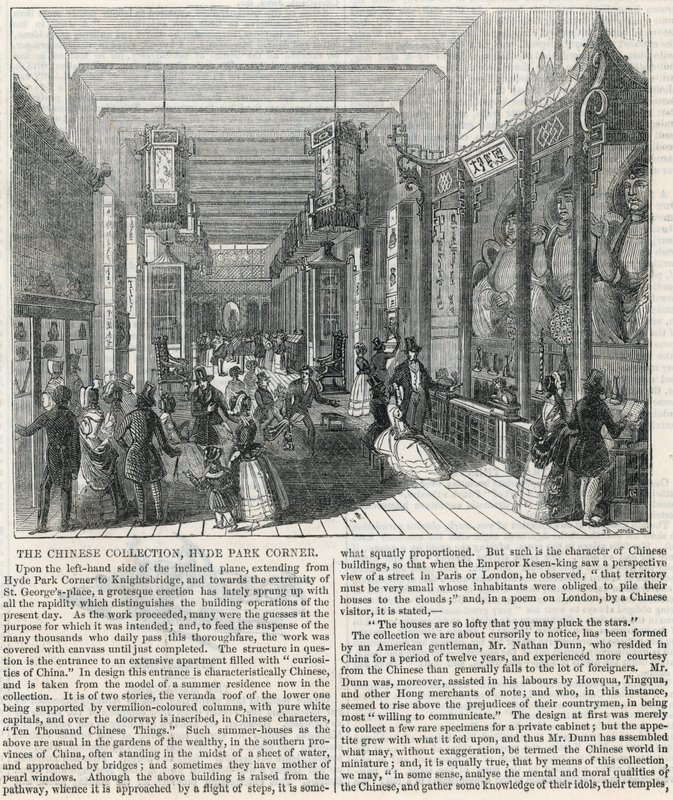 La collection chinoise, Hyde Park Corner - English School