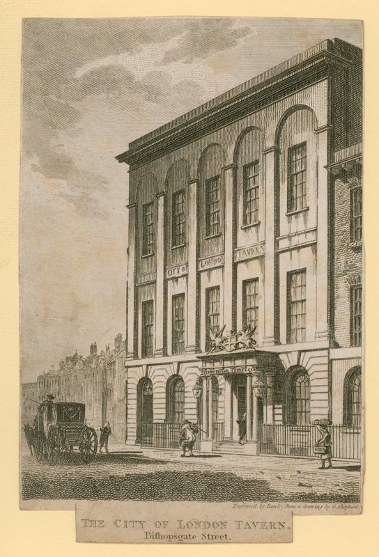 Le City of London Tavern, Bishopsgate Street - English School