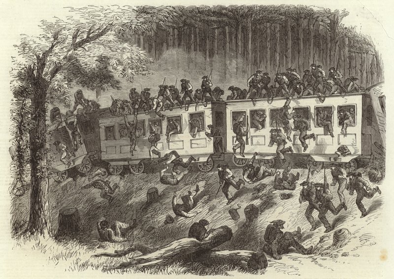 La guerre civile en Amérique - English School