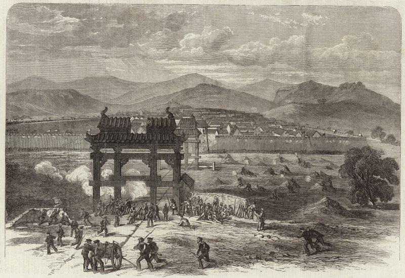 La guerre civile en Chine - English School
