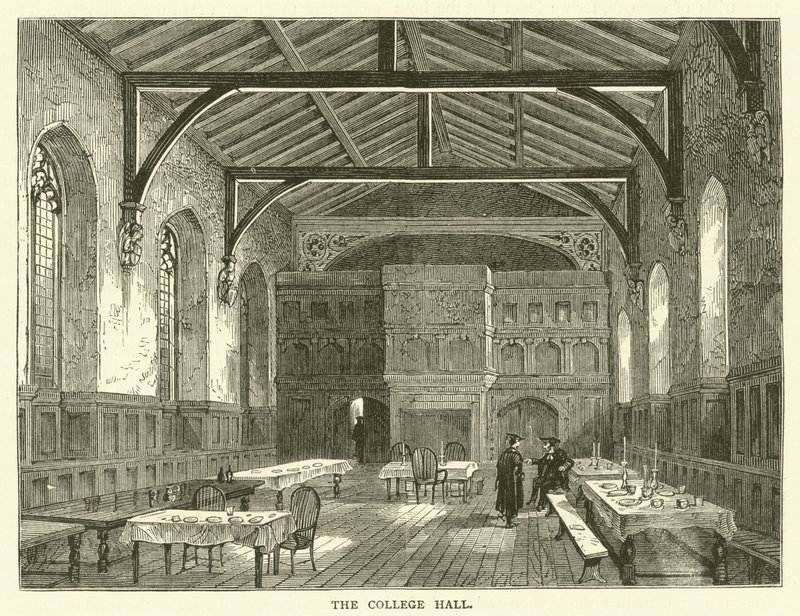 La salle du collège - English School
