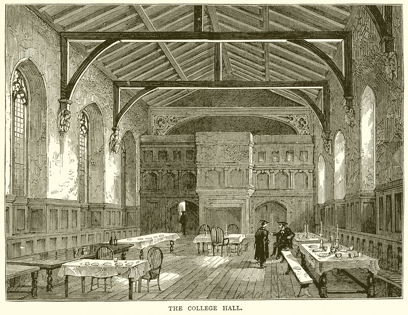La salle du collège - English School