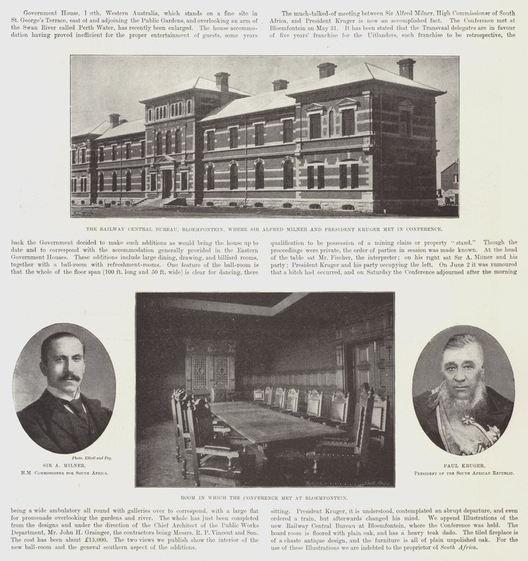 La conférence à Bloemfontein - English School