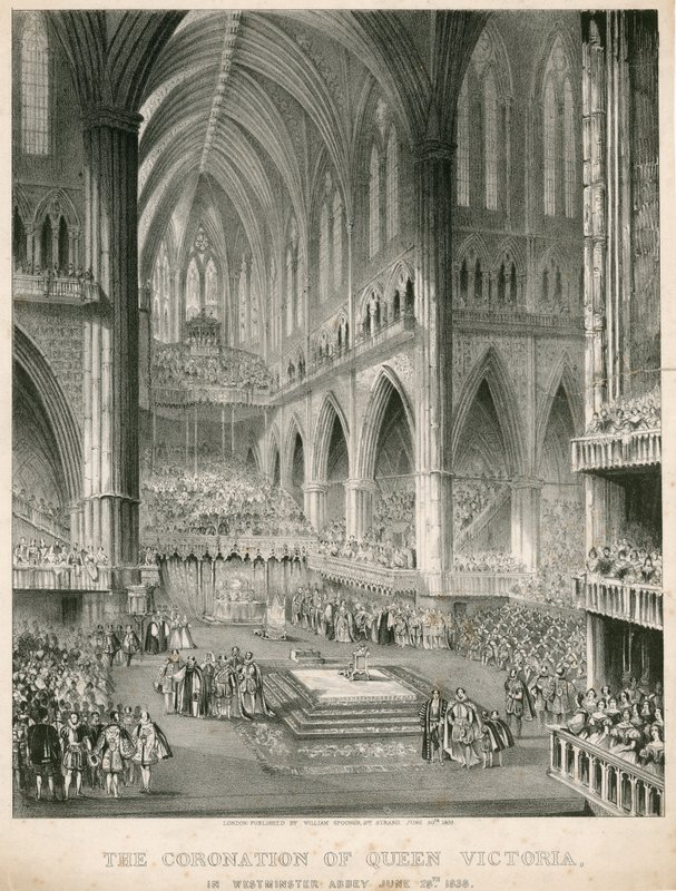 Le couronnement de la reine Victoria à l