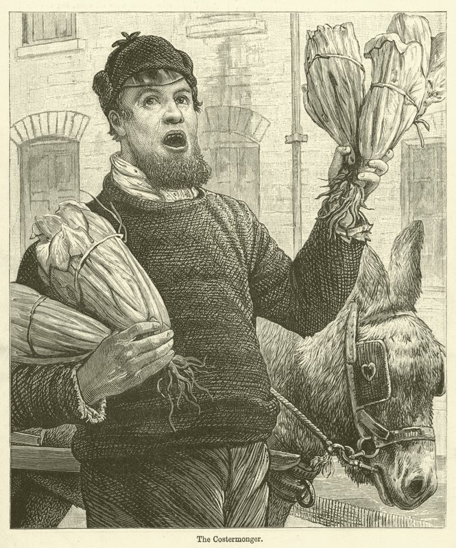 Le marchand de vin (gravure) - English School