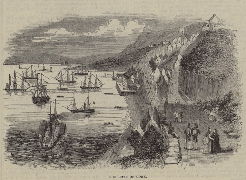 La crique de Cork, Irlande - English School