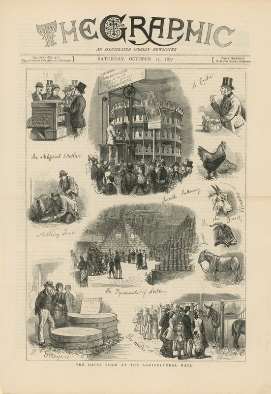 Le Salon de la Laiterie au Agricultural Hall - English School