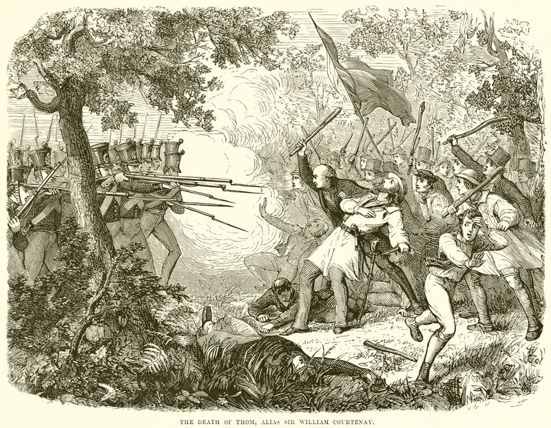 La Mort de Thom, Alias Sir William Courtenay - English School