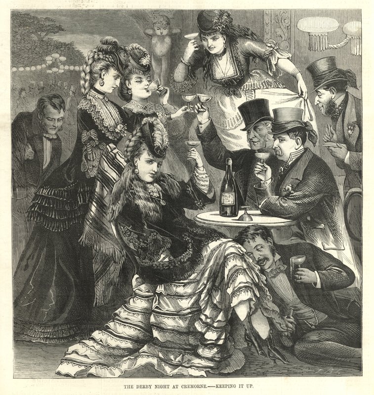 La nuit du Derby à Cremorne - English School