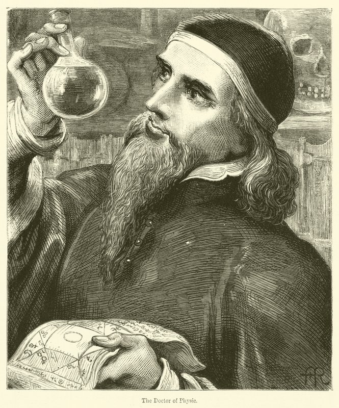 Le Docteur en Physique (gravure) - English School