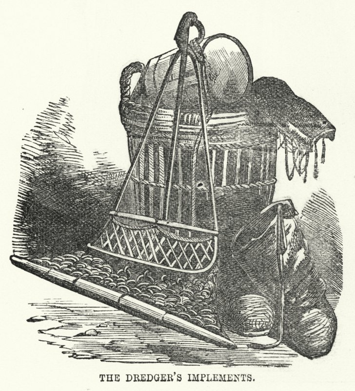 Outils du dragueur (gravure) - English School