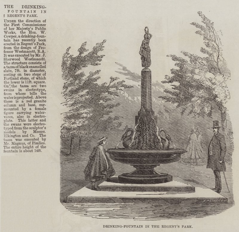 La Fontaine à boire dans Regent