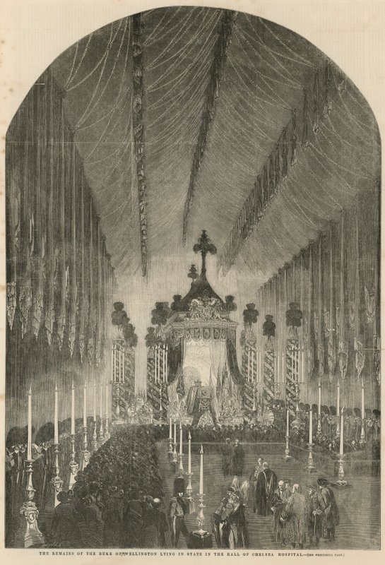 Le duc de Wellington en état - English School