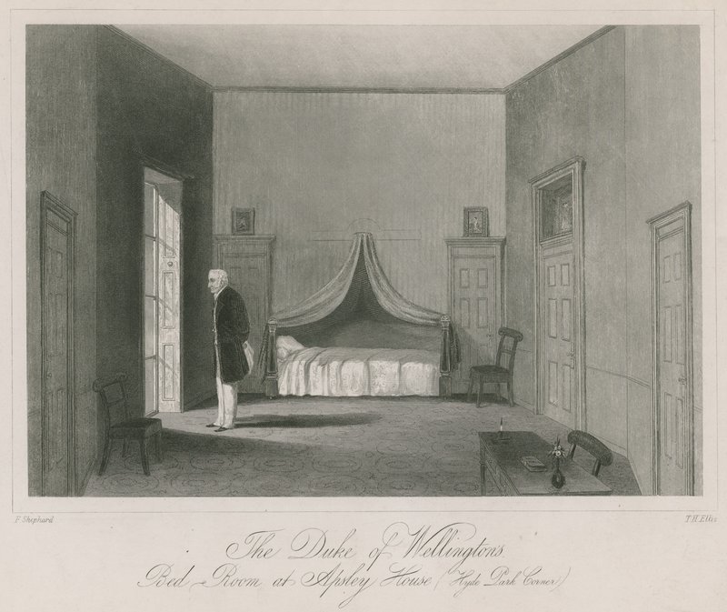 Chambre du duc de Wellington à Apsley House, Hyde Park Corner - English School