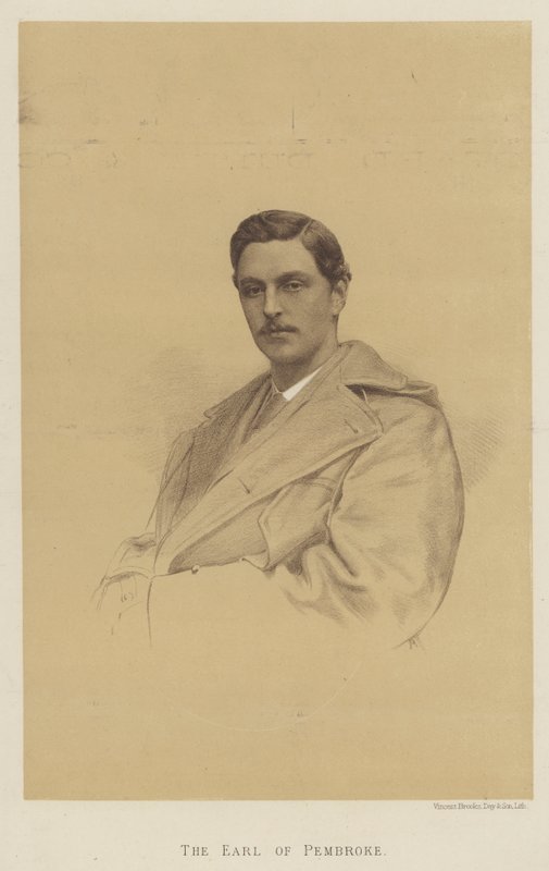 Le Comte de Pembroke (lithographie) - English School