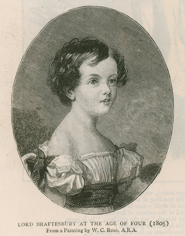 Le comte de Shaftesbury; Lord Shaftesbury à l