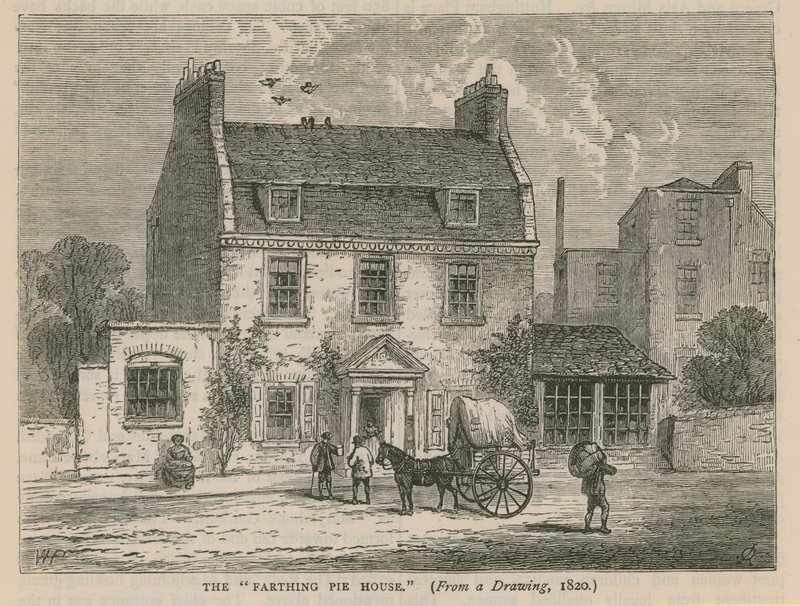 La maison de tarte Farthing à Marylebone - English School