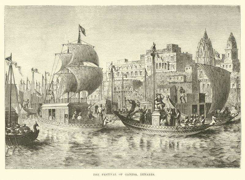 Le Festival de Ganesa, Bénarès - English School
