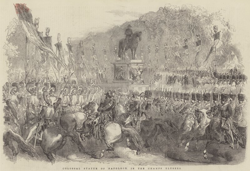 Les fêtes à Paris (gravure) - English School