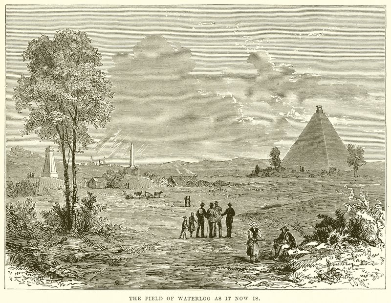Le Champ de Waterloo tel qu