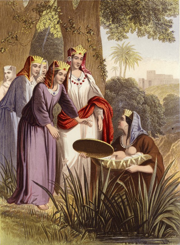 La découverte de Moïse - English School