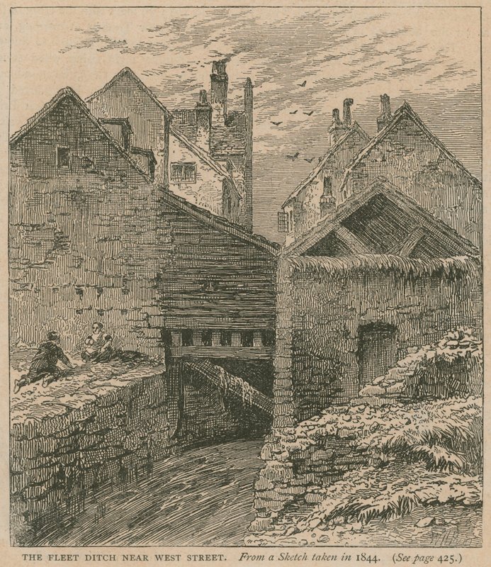 Le Fleet Ditch près de West Street - English School